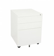 GMP3 2 Single Drawer And 1 File Drawer. 460 Wide. China White